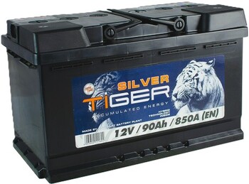90Ah Euro TIGER Silver (-/+) (0) 850EN короткий