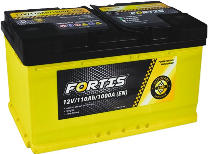 110Ah Euro FORTIS*** (-/+) (0) 1 000EN