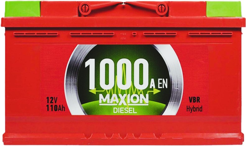 110Ah Euro MAXION Diesel MF (-/+) (0) 1 000EN
