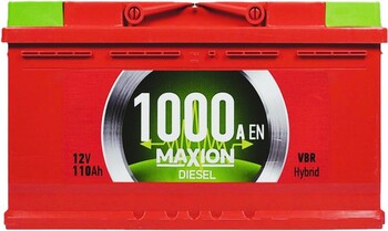 110Ah Euro MAXION Diesel MF (-/+) (0) 1 000EN