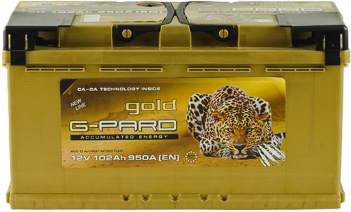 102Ah Euro G-PARD Gold*** (-/+) (0) 950EN