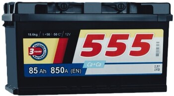 85Ah Euro 555 Classic (-/+) (0) 850EN