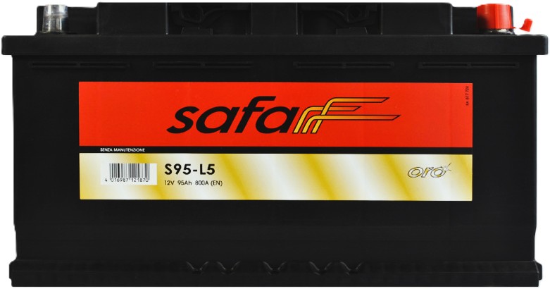95Ah Euro SAFA ORO (-/+) (0) 800EN