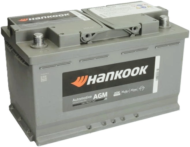 80Ah Euro HANKOOK SA AGM (-/+) (0) 800EN. Фото 2