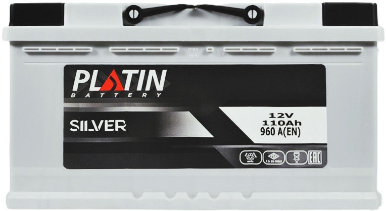 110Ah Euro PLATIN Silver MF (-/+) (0) 960EN