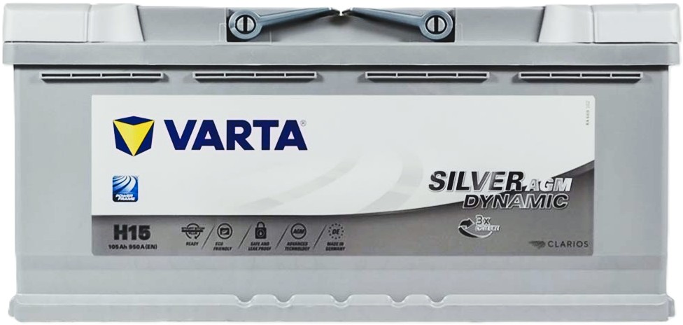 105Ah Euro VARTA SILVER AGM (-/+) (0) 950EN