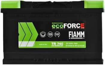 80Ah Euro FIAMM EFB (-/+) (0) 740EN низький