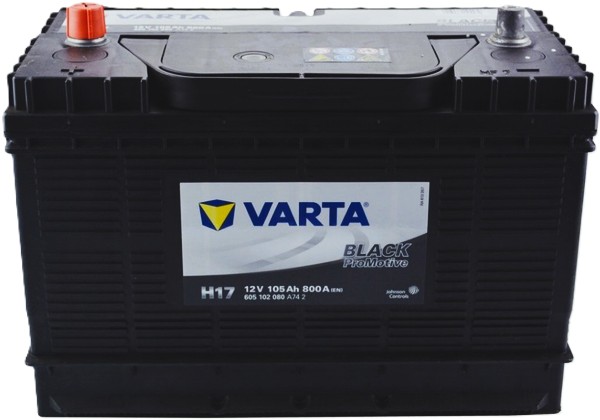 105Ah Euro VARTA PROMOTIVE BLACK (+/-) (1) 800EN
