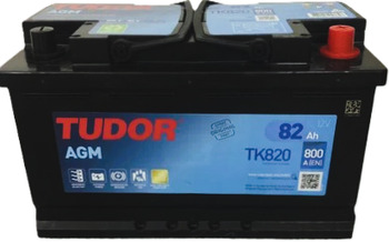 82Ah Euro TUDOR Start-Stop AGM (-/+) (0) 800EN