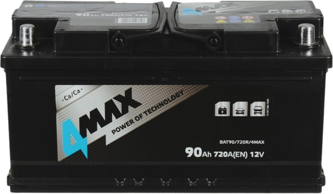 90Ah Euro 4MAX (-/+) (0) 720EN