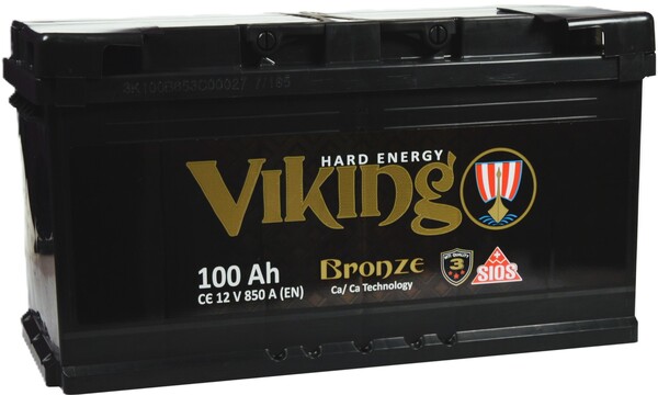 100Ah Euro Viking Bronze (-/+) (0) 850EN
