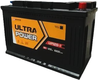 125Ah Euro ULTRA POWER ARGO (-/+) (0) 1000EN