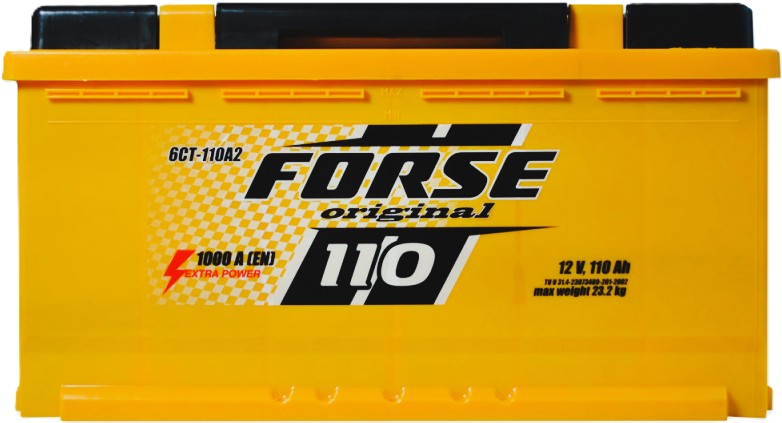 110Ah Euro FORSE Original (-/+) (0) 1 000EN