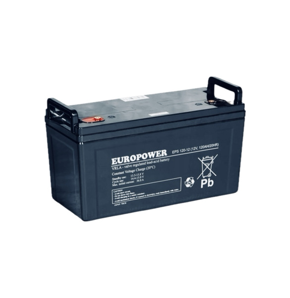 Акумулятор стаціонарний EUROPOWER -120ah-12v